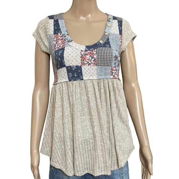 Sugarfox Boho Style Top Size Small - Picture 1 of 3